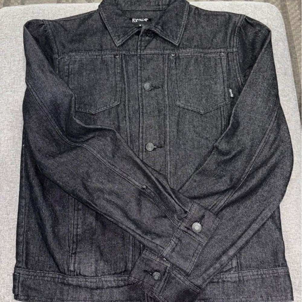 RIPNDIP Eatme Black Denim Jacket